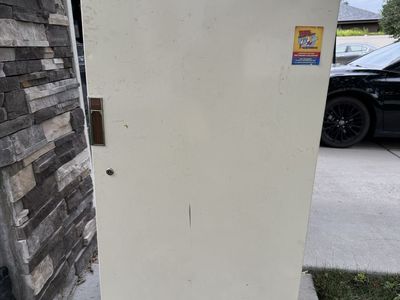 Sears Kenmore Vintage Upright Freezer - Off-White