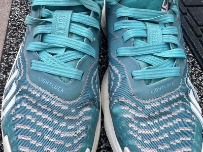 Adidas D.O.N. Issue #4 Youth Size 5 Teal Pink Basketball Shoes