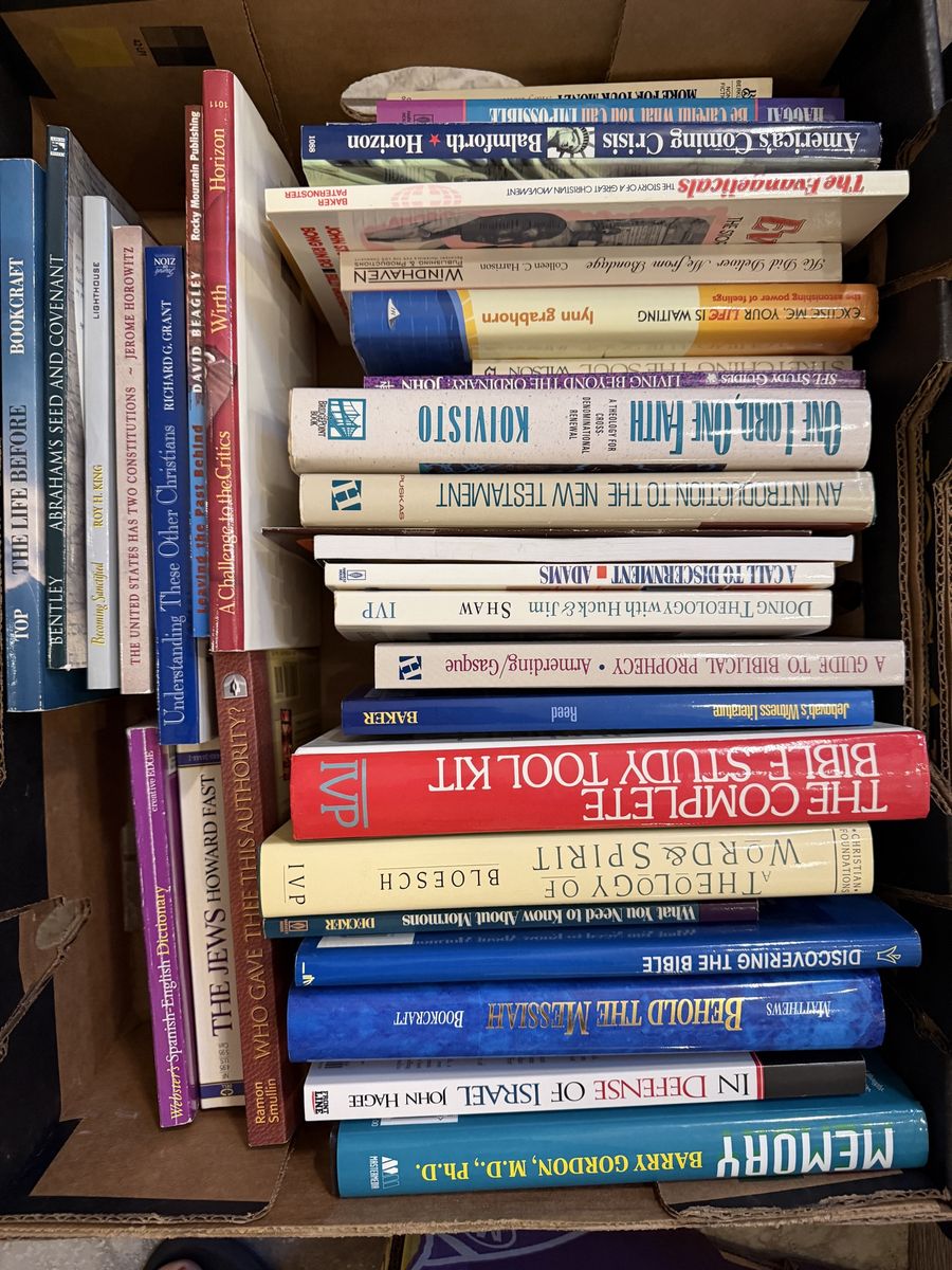Religious Books Collection - Various Authors & Titles, Bible Study, Theology, Historical Texts