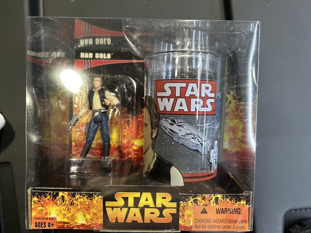 Star Wars, Han Solo and collector cup