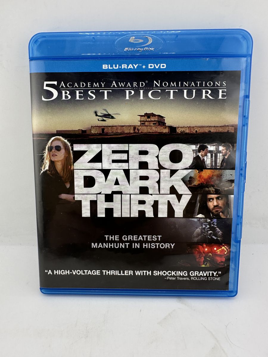 Zero Dark Thirty Blu-ray + DVD 2-Disc Combo Jessica Chastain Kathryn Bigelow