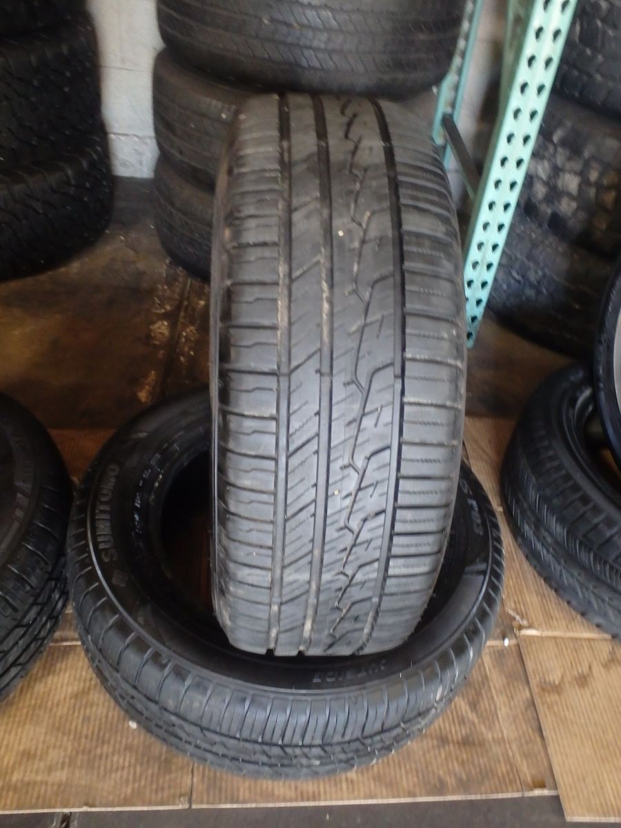 215/60R16 SUMITOMO HTR A/S PO3 AS PAIR OF TWO USED TIRES