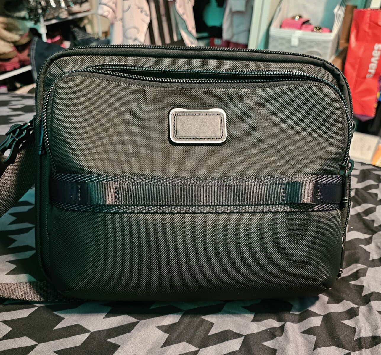 TUMI - Alpha Bravo Service Crossbody - Black