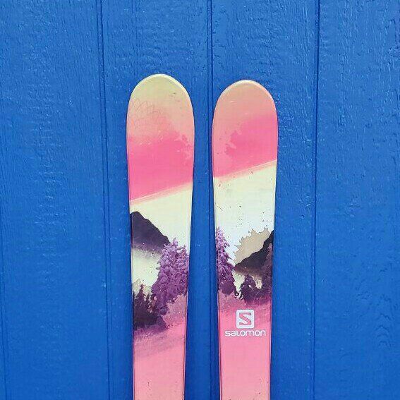 Salomon Lux 167 cm All Mountain Skis Bindings