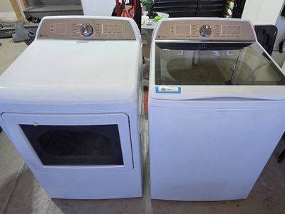 GE Profile Top Load Washer & Dryer Combo