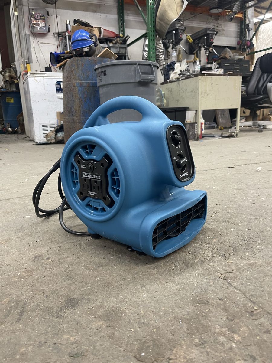 XPOWER P-230AT-Blue 3-Speed Compact Air Mover