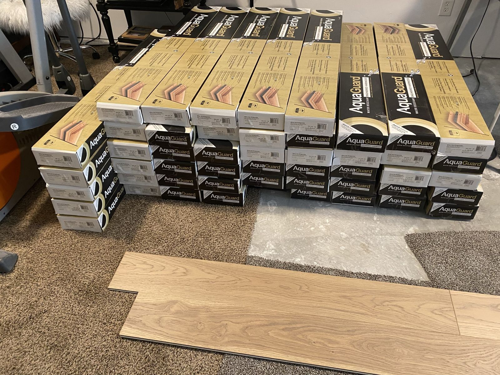 AquaGuard White Oak Bridgewater Engineered Wood Flooring