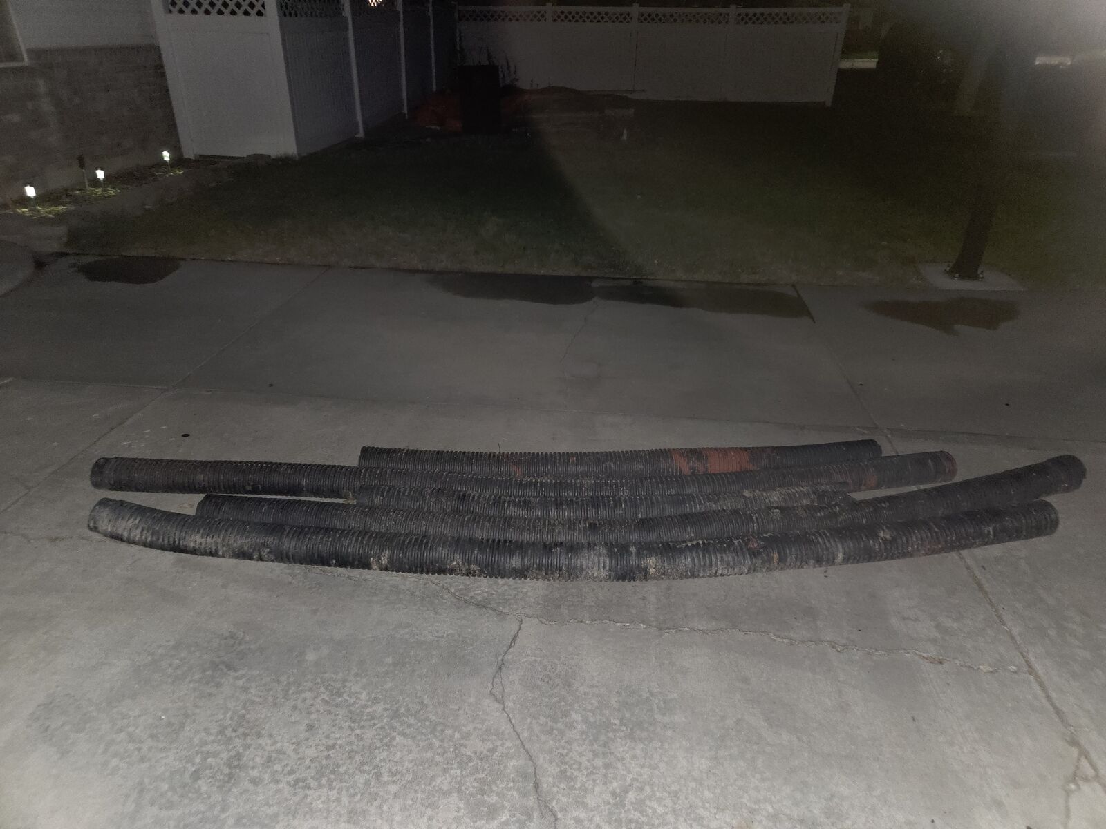 4" corrugated solid pipe (45') PRICE DROP