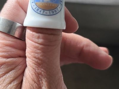 Faith in Every Footstep Thimble