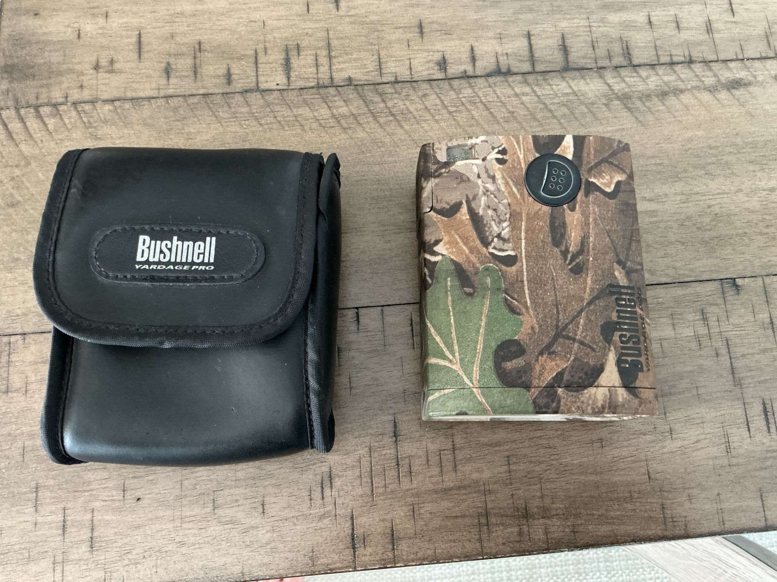 Bushnell Yardage Pro Rangefinder with Camo Finish and Case