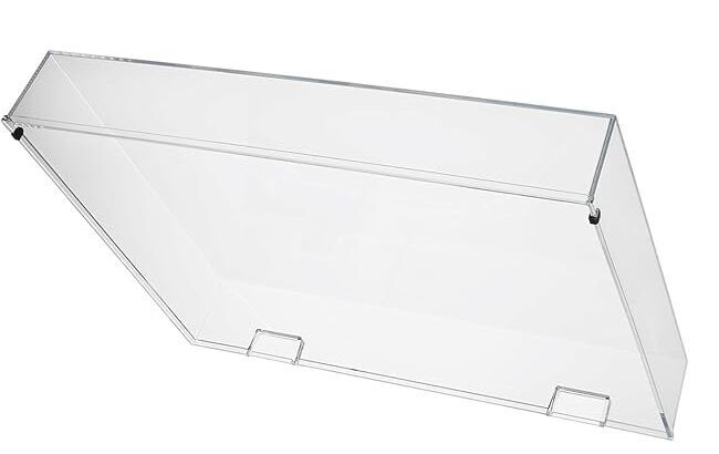 Acrylic Dust Cover for Audio-Technica AT-LP3/3X, Clear Scratch & Dust Protector Lid for Record Player