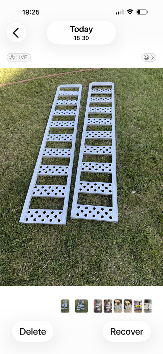 Aluminum ramps