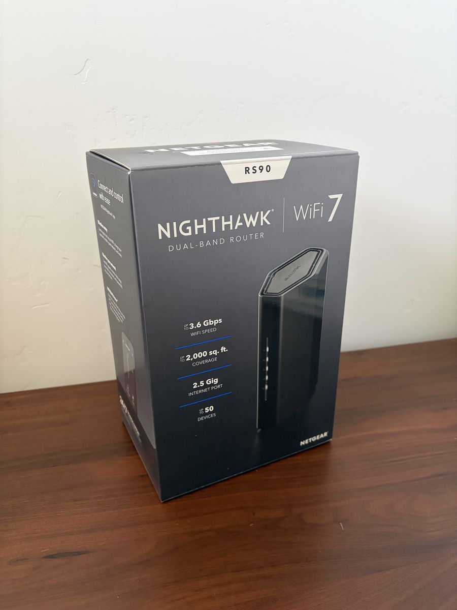 Netgear Nighthawk Dual-Band Router Wifi 7