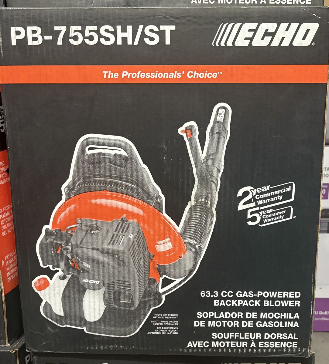 NEW ECHO 233 MPH 651 CFM 63.3cc Gas 2-Stroke Backpack Leaf Blower