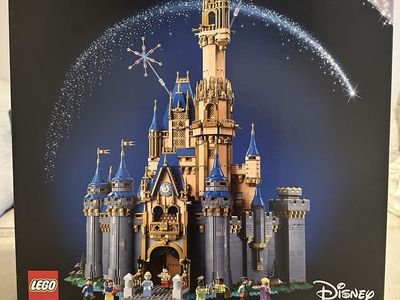 New LEGO Disney Castle 43222 100th Anniversary Set - 4837 Pieces, Adult Collector Model