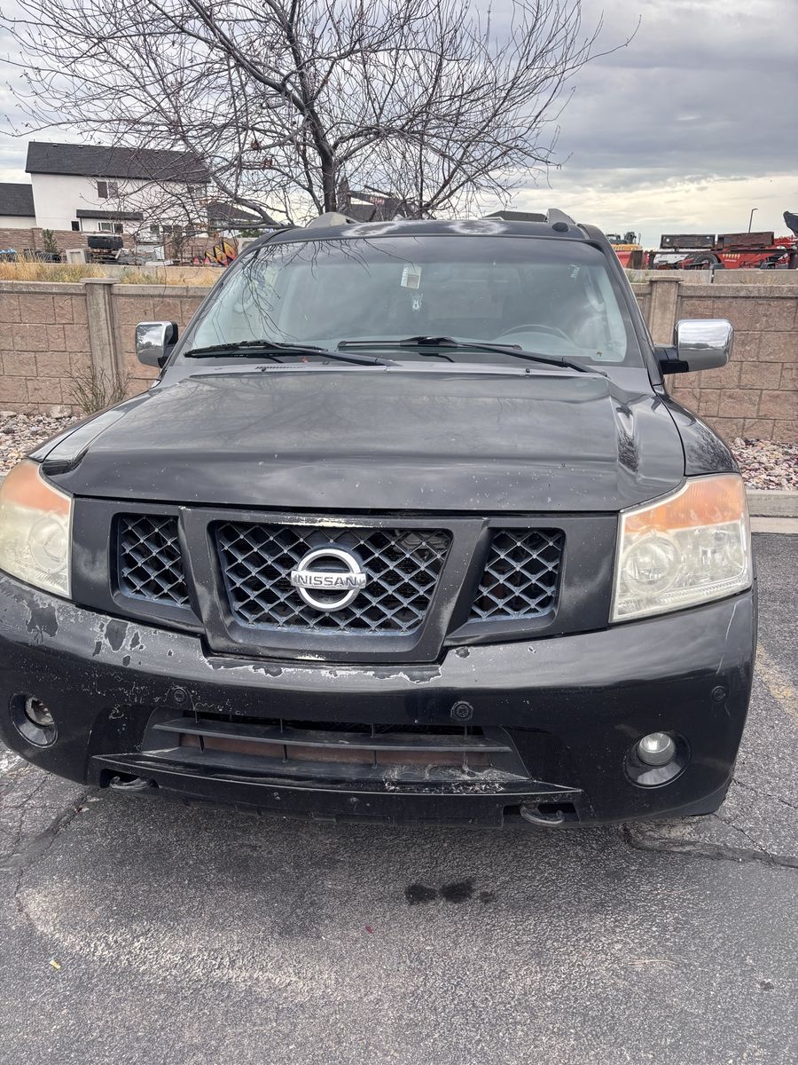 2009 nissan armada for parts or scrap lien on title