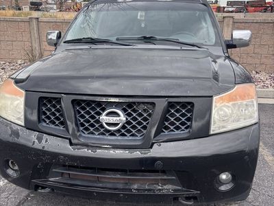 2009 nissan armada for parts or scrap lien on title