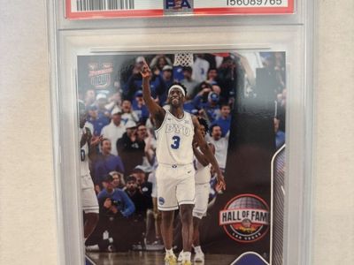 2025 Bowman U Now AJ Dybantsa #1 PSA 10 GEM MT BYU Basketball Card