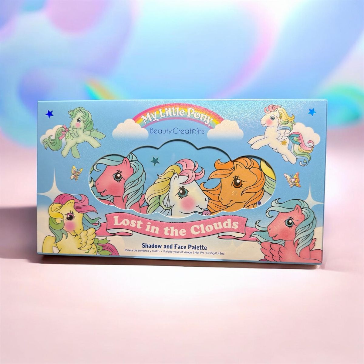 My Little Pony Beauty Creations Lost in the Clouds Shadow and Face Palette - New with Box