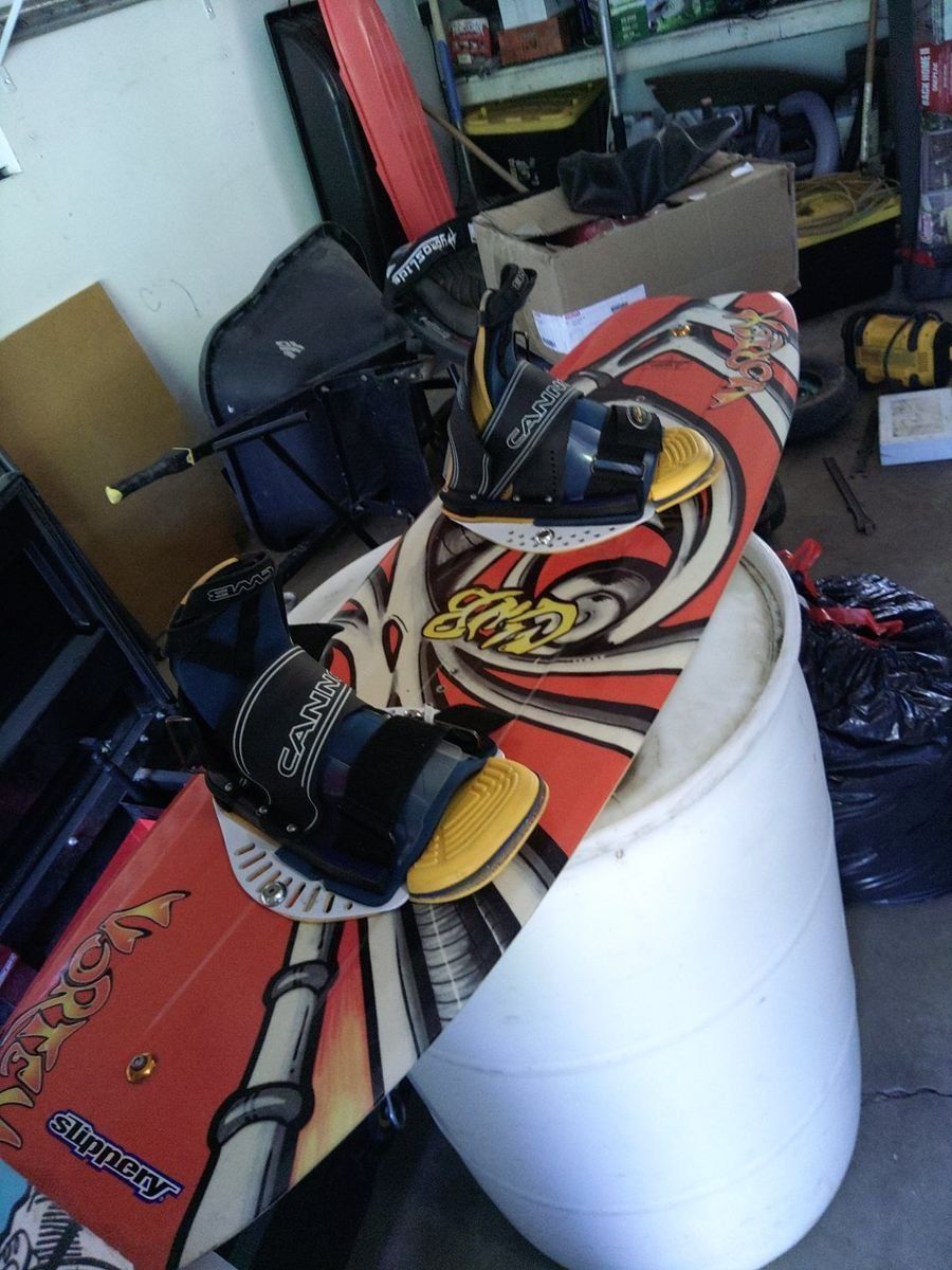 Hydroslide Revolution Kneeboard Wakeboard Combo with Strap - Used