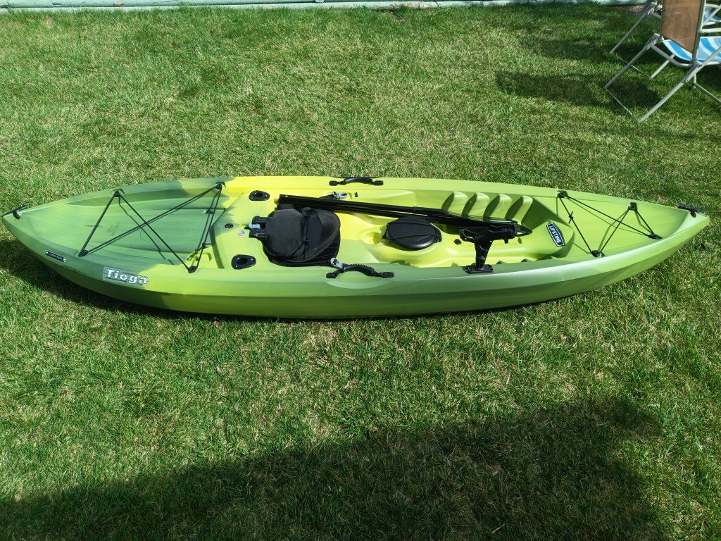 Lifetime Tioga Sit-On-Top Kayak - Green Camo