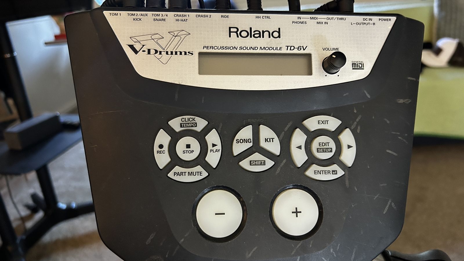 Roland TD-6V Electronic V-Drums Set - Black