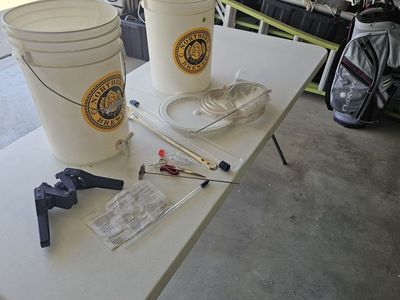 Northern Brewer Homebrew Starter Kit - Fermentation Buckets, Siphon, Hydrometer, Bottle Filler & Capper