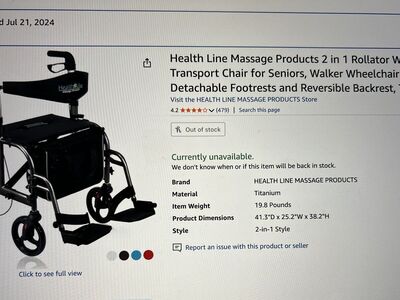 Wheelchair Walker $100 or make respectful offer