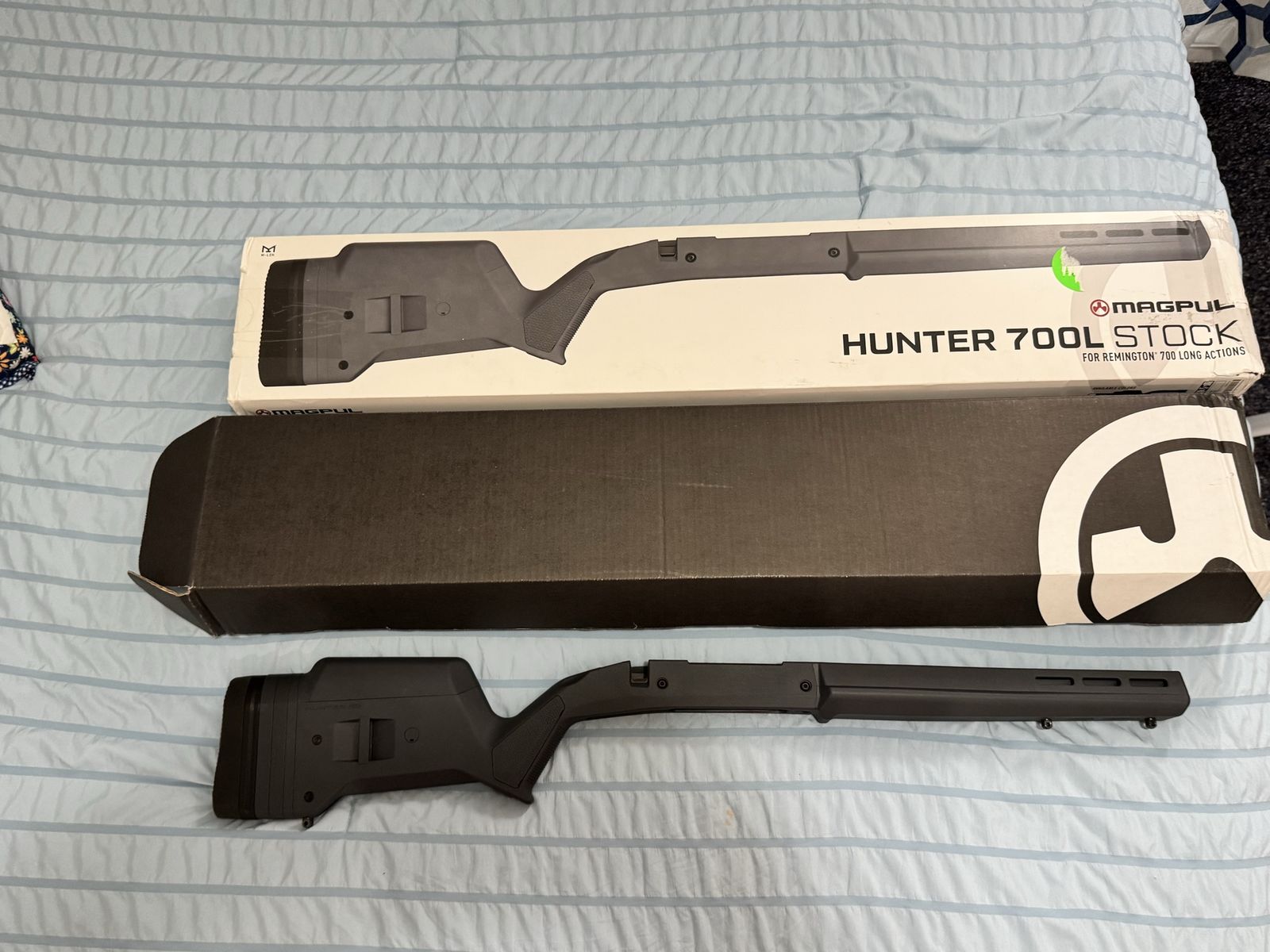 Magpul Hunter 700L Stock for Remington 700 Long Action Rifles - Grey