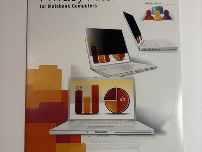 3M RPF15.6W Notebook Privacy Filter for 15.6" Widescreen Laptops - Glare Reduction (RPF15.6W)