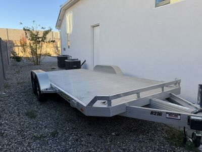 2024 Aluma 8216 Aluminum Car Hauler Trailer