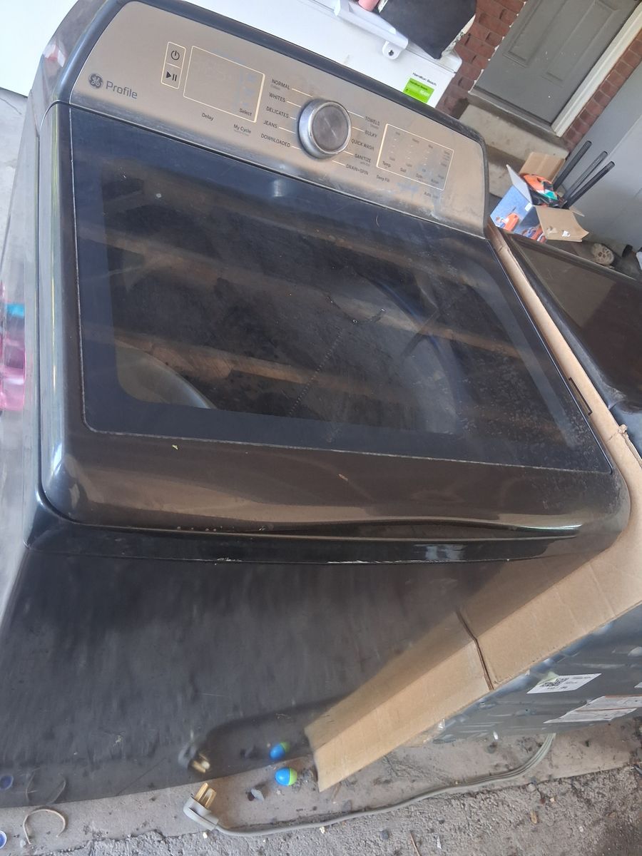 New washer and dryer