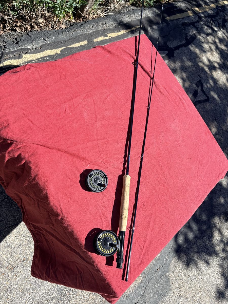 St. Croix 8’ fly rod . Last rod to sell. 250.00
