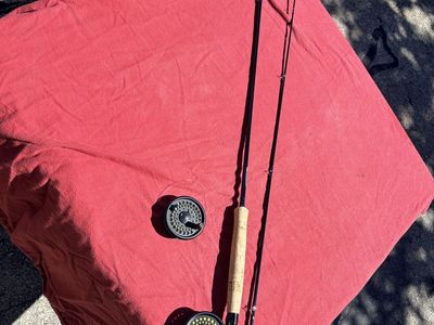 St. Croix 8’ fly rod . Last rod to sell. 250.00
