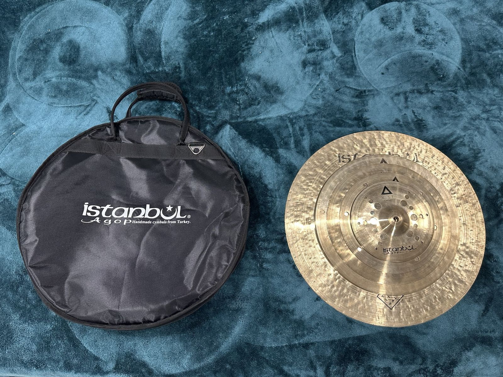 Istanbul Agop XIST Cymbal Set w/Bag Handmade Turkish Cymbals