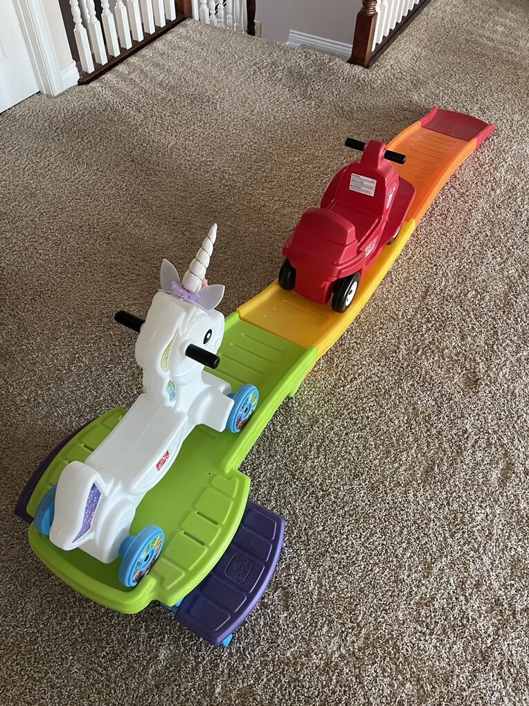 Step 2 Roller Coaster With Two Cars