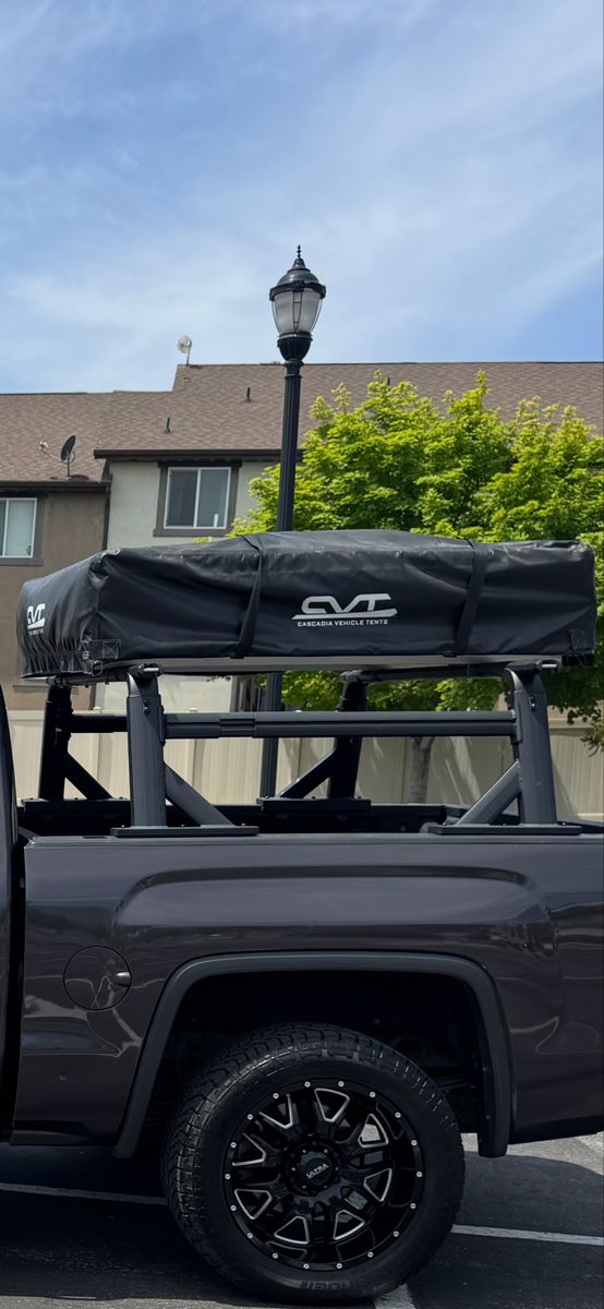 CVT Rooftop tent & rack