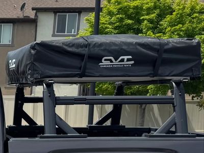 CVT Rooftop tent & rack
