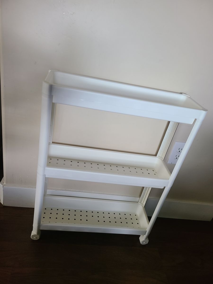 Bathroom storage cart
