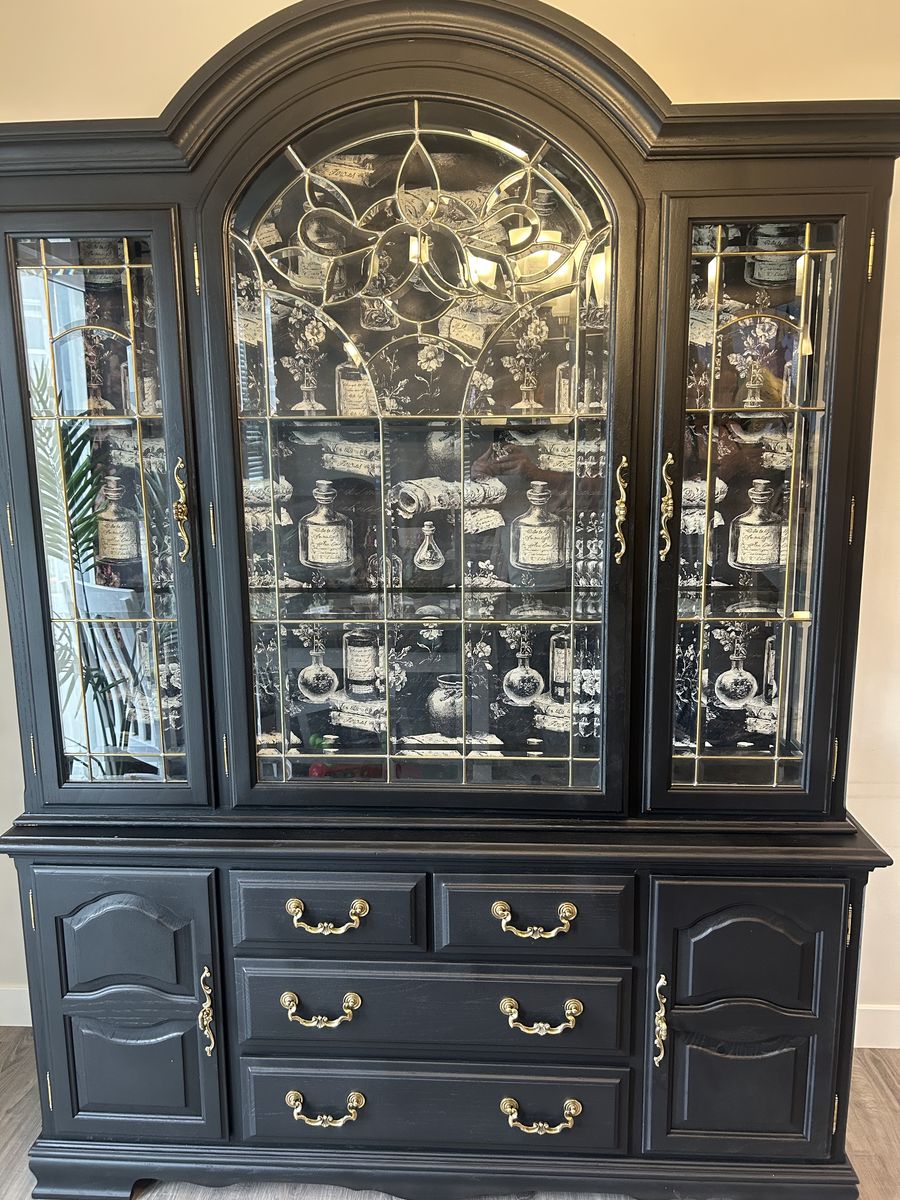 Hutch and cabinets