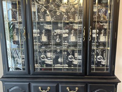 Hutch and cabinets
