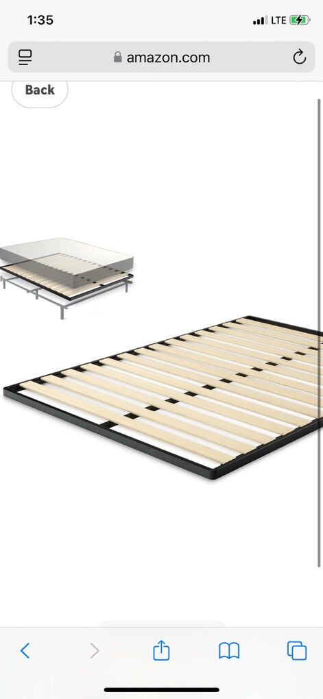 King Wood Slat 1.6 Inch Bunkie Board, Bed Slat