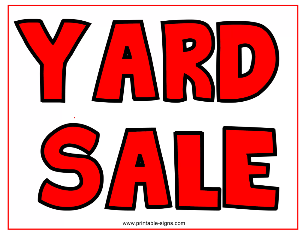 Big Multi-Family Yard Sale