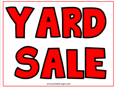 Big Multi-Family Yard Sale