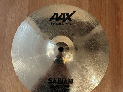 Sabian AAX 10inch Splash Cymbal