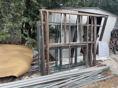 Used scaffolding