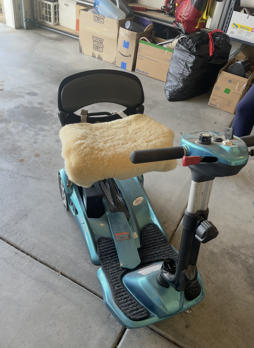 EV Rider TranSport series folding mobility scooter