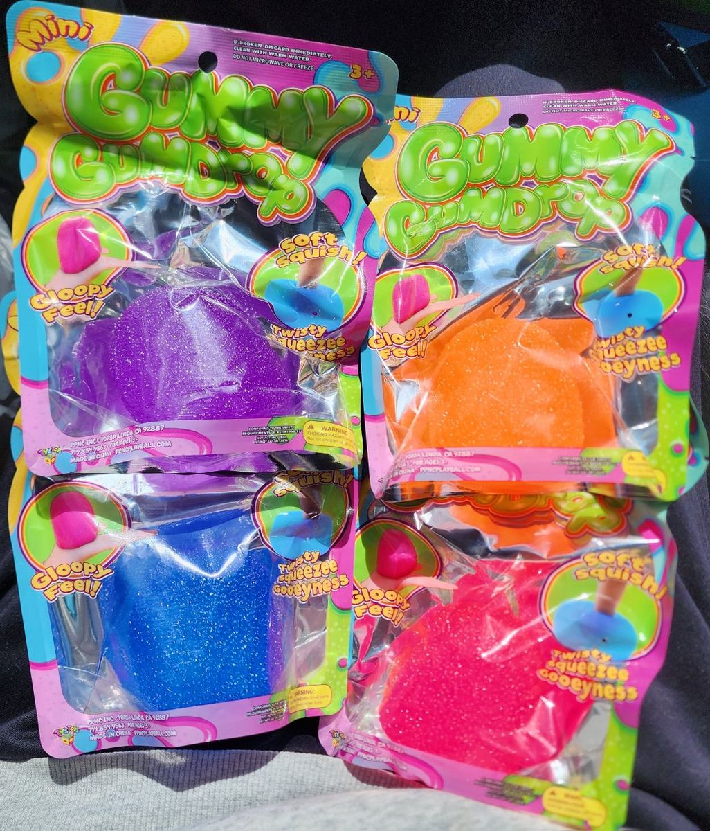 Gummy Gumdrop Squishies Feels a Like Needoh Ice Cube