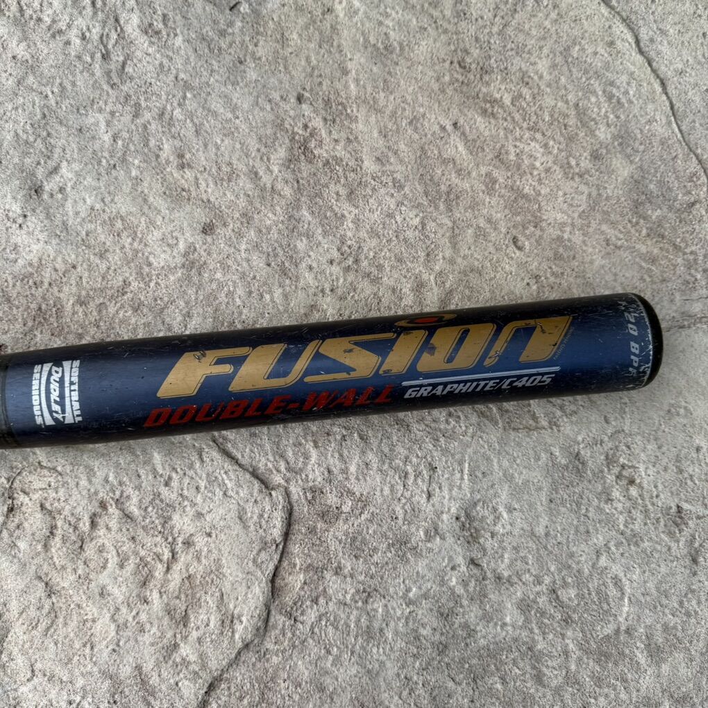Dudley Fusion Graphite Alcalyte C405 Doublewall Slowpitch SOFTBALL Bat 27/22