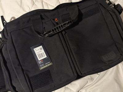 5.11 Tactical Side Trip Briefcase 32L - Black - New With Tags